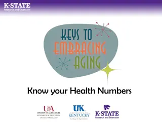 Key Health Numbers for Optimal Aging