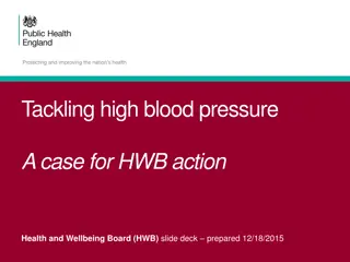 A Case for Tackling High Blood Pressure