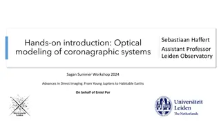 Optical Modeling for Direct Imaging