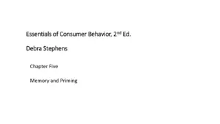 Exploring Memory and Priming in Consumer Behavior