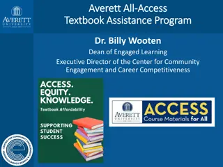 Averett All-Access Textbook Assistance Program Overview