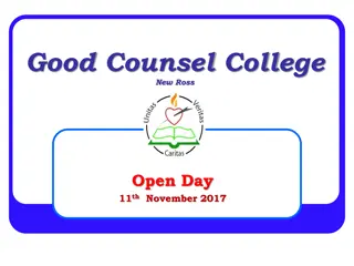 Good Counsel College New Ross Open Day 11th November 2017