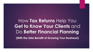 Uncover Client Insights Through Tax Returns