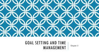 Goal Setting and Time Management Strategies