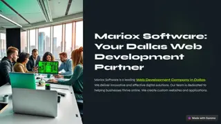 Web Development Company in Dallas – Empowering Your Digital Presence