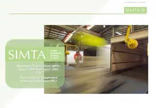 IPC Presentation June 2019 Moorebank Precinct West (MPW) Stage 2 SSD Application Overview