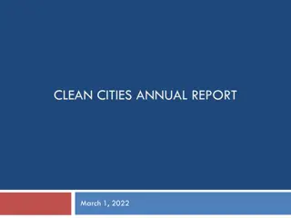 Clean Cities Annual Report - Summary of Activities and Achievements