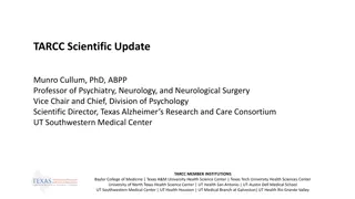 TARCC Scientific Update and Steering Committee