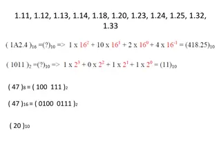 Binary Operations and Arithmetic Overflows