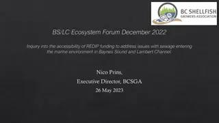 Mitigating Sewage Pollution in Baynes Sound