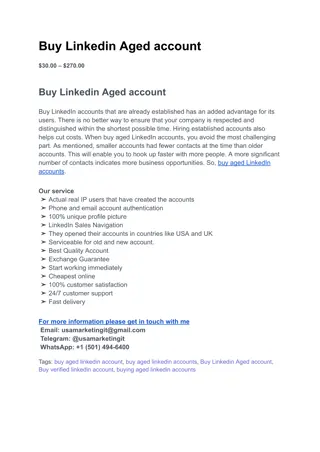 How And Where To Buy LinkedIn Accounts_ New 2025