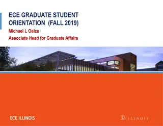 ECE GRADUATE STUDENT  ORIENTATION  (FALL 2019)