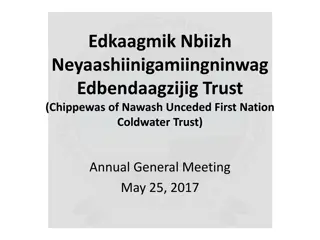 Annual General Meeting of Chippewas of Nawash Unceded First Nation Coldwater Trust