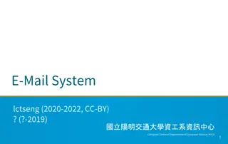 Components of an Email System