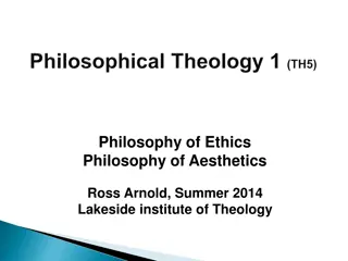 The Critical Examination of Reality, Knowledge, and Morality