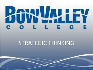STRATEGIC THINKING