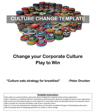 CULTURE CHANGE TEMPLATE