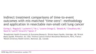 Methodology for Indirect Treatment Comparisons of Time-to-Event Outcomes in Lung Cancer