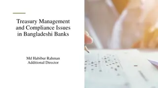Treasury Management and Compliance Issues in Bangladeshi Banks