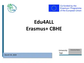 Edu4ALL - Erasmus+ CBHE University Logo Showcase