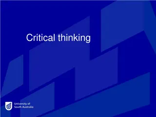 Critical thinking