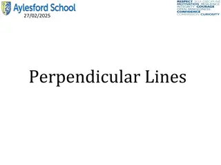 Perpendicular Lines