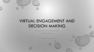 Virtual Engagement and Decision Making in UNB Elections