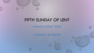 Lenten Reflections: Embracing New Life in Christ