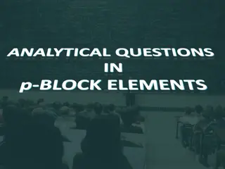 Chemical Reactions and Identifications
