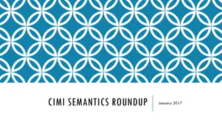 Semantic Roundup January 2017