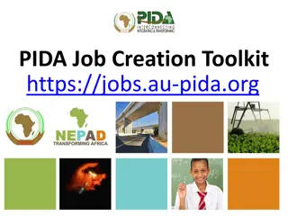 PIDA Job Creation Toolkit - Maximizing African Job Opportunities