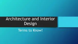 Essential Architecture and Interior Design Terms