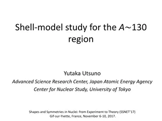 Shell Model Study in Nuclear Physics