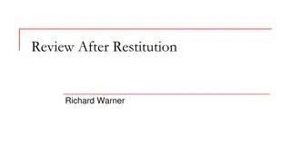 Review After Restitution