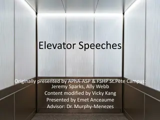 Key Elements of Effective Speeches