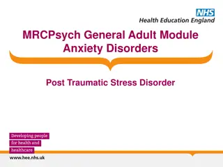 PTSD: A Comprehensive Overview
