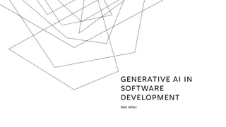 Generative AI in Software Development Transformations