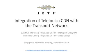 Integration of Telefonica CDN for Efficient Network Delivery