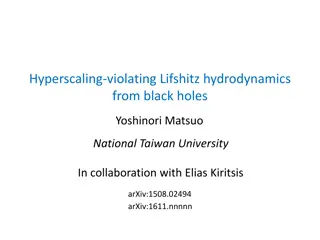 Holographic Description of Lifshitz Fluids and Black Holes