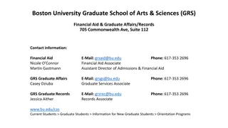 Boston University Graduate School of Arts & Sciences (GRS)