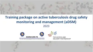 Training Package on Active Tuberculosis Drug Safety Monitoring