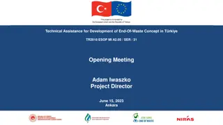 Technical Assistance for Development of End-Of-Waste Concept in Türkiye