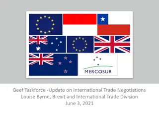 Update on International Trade Negotiations