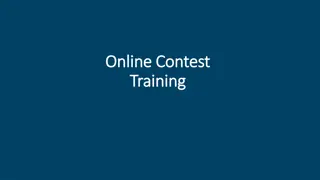 Online Contest Training - Zoom Master, Breakout Rooms, Muting & Video