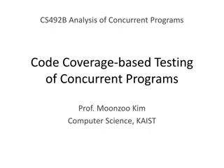 Coverage-based Testing of Concurrent Programs: Analysis & Metrics