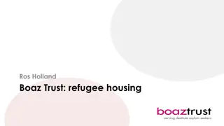 Boaz Trust: refugee housing