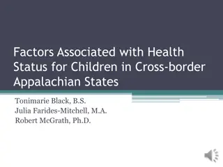 Factors Associated with Children's Health in Appalachian States