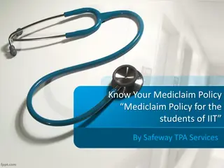 Safeway TPA Services - IIT Students Mediclaim Policy Details