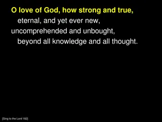 Songs of Eternal Love and Blessings