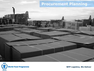 Strategic Procurement Planning